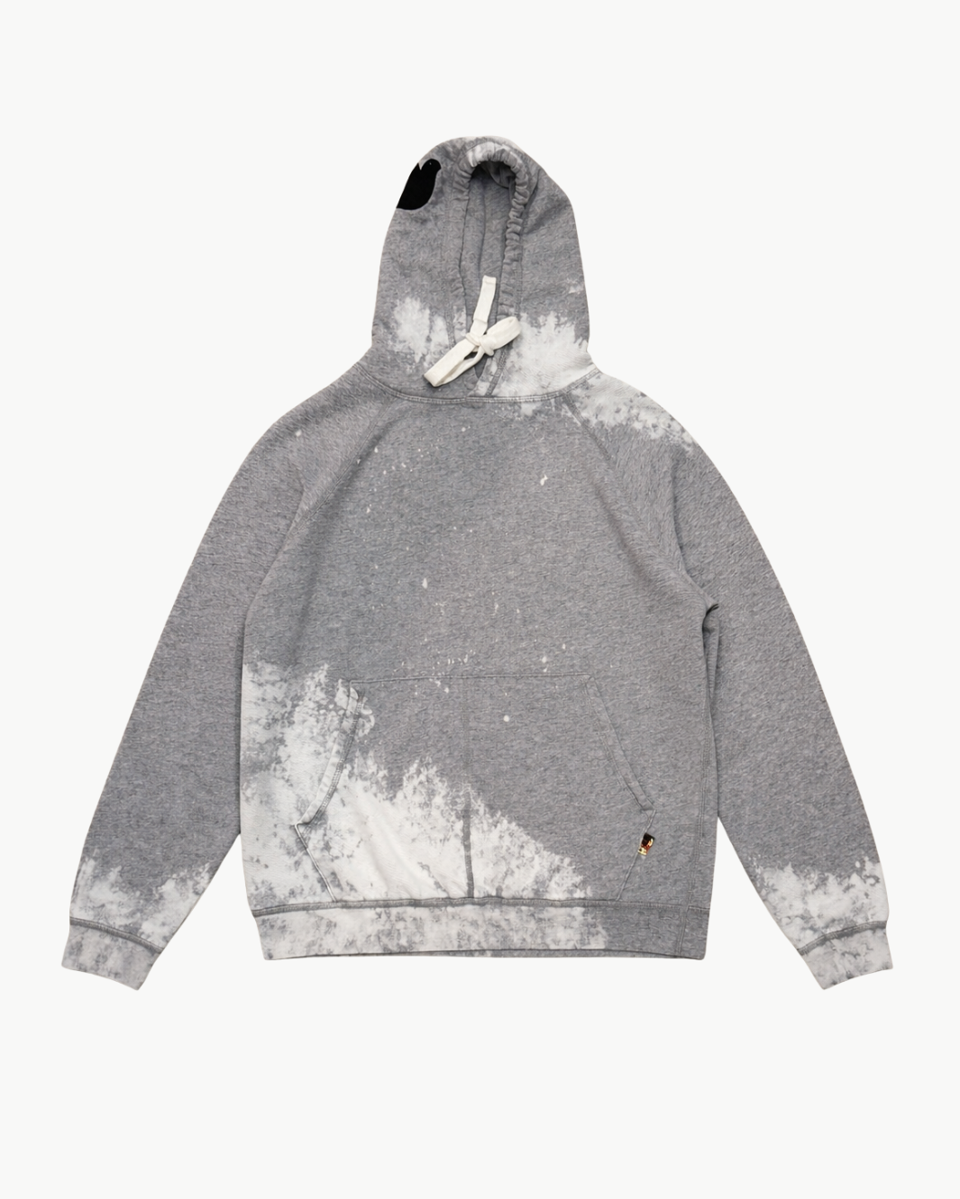 FREECITY HEATHERBLEACHOUT SHRUNKEN BIG HOODIE at Romi Boutique