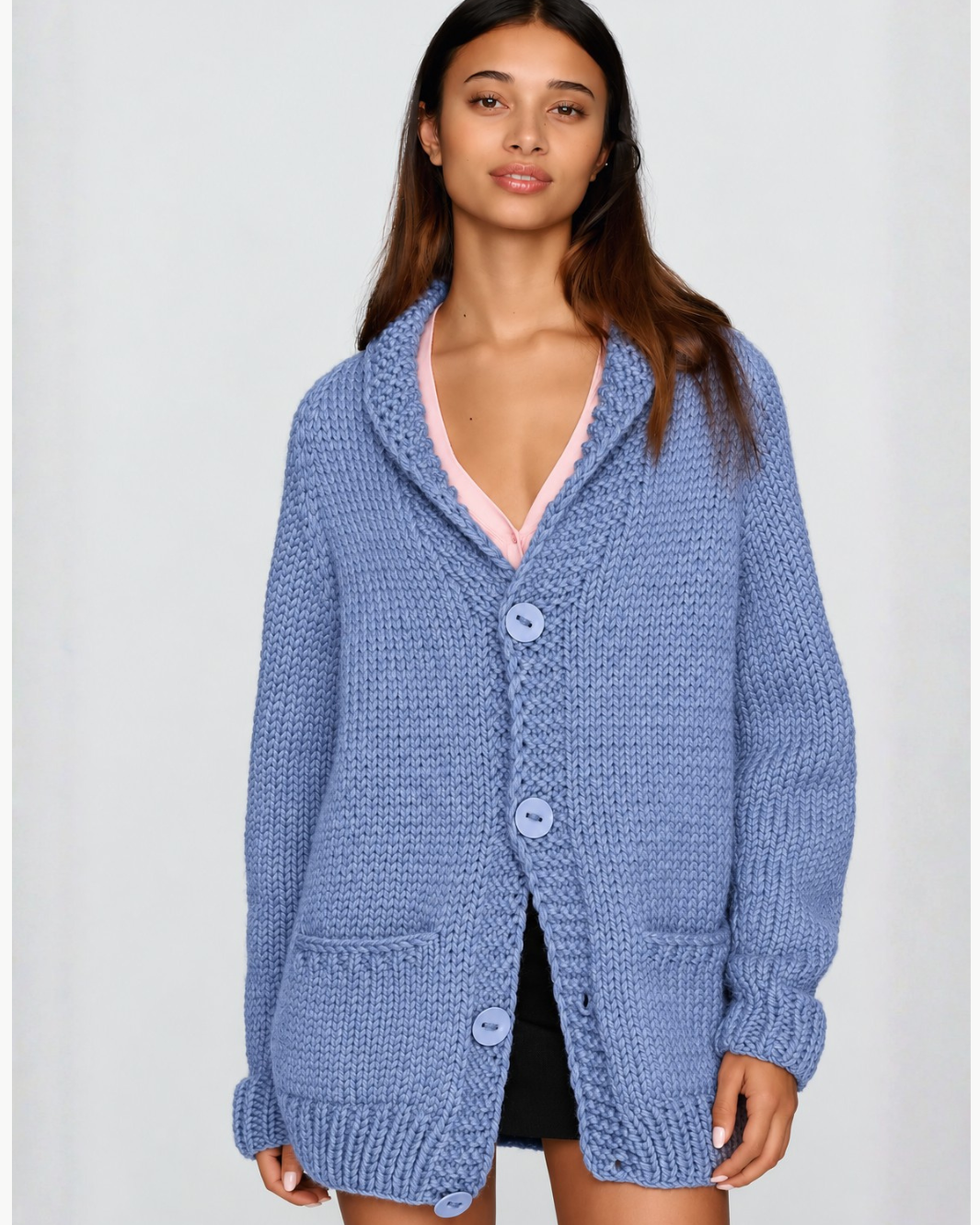 Long Classic Ski Cardi