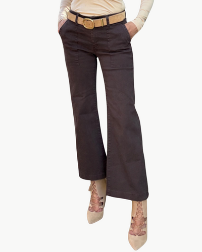 EDEN IN BROWN DENIM - Romi Boutique