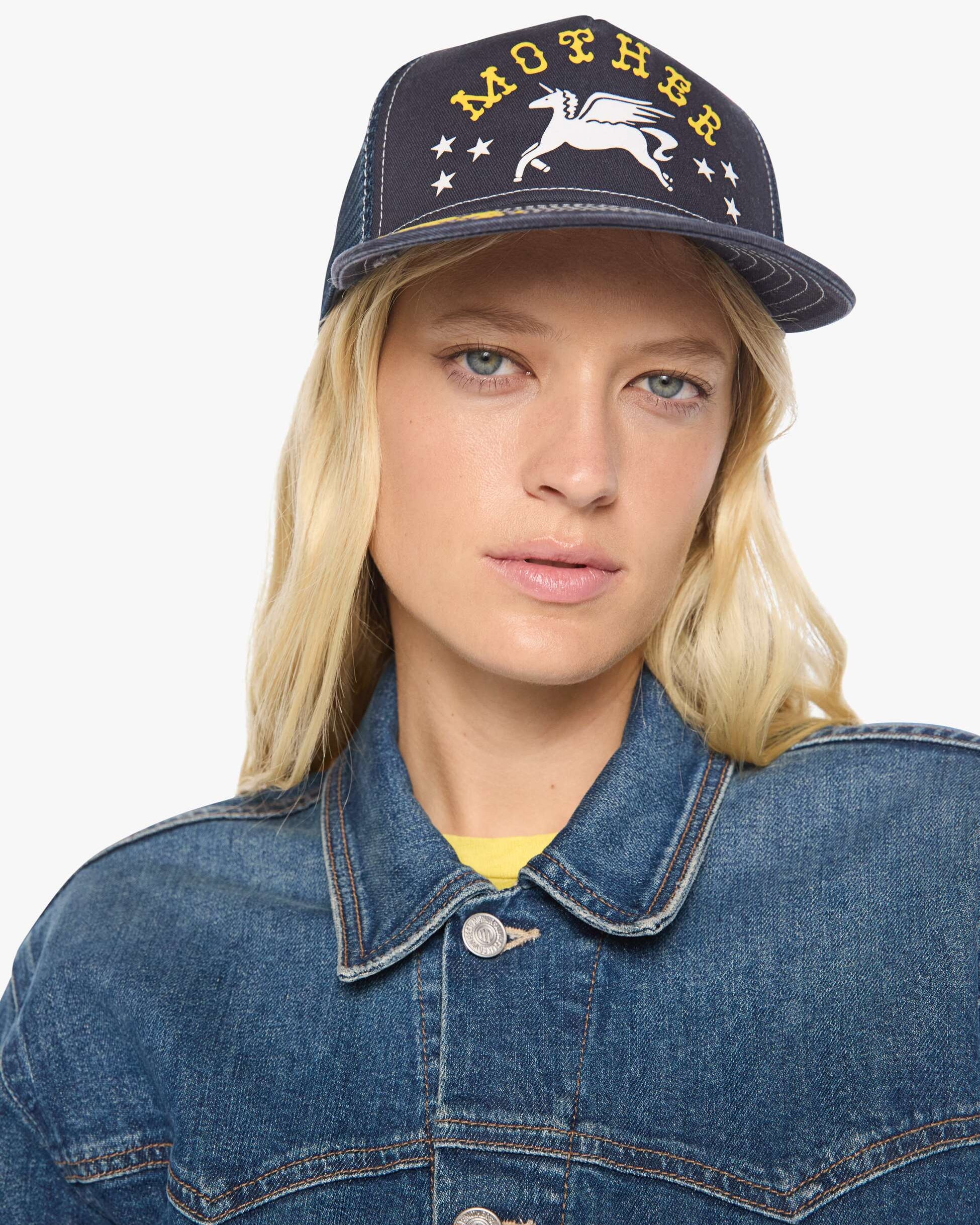 Mother The 10-4 Trucker Hat at Romi Boutique