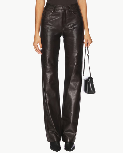 JOAN LEATHER PANT IN ESPRESSO