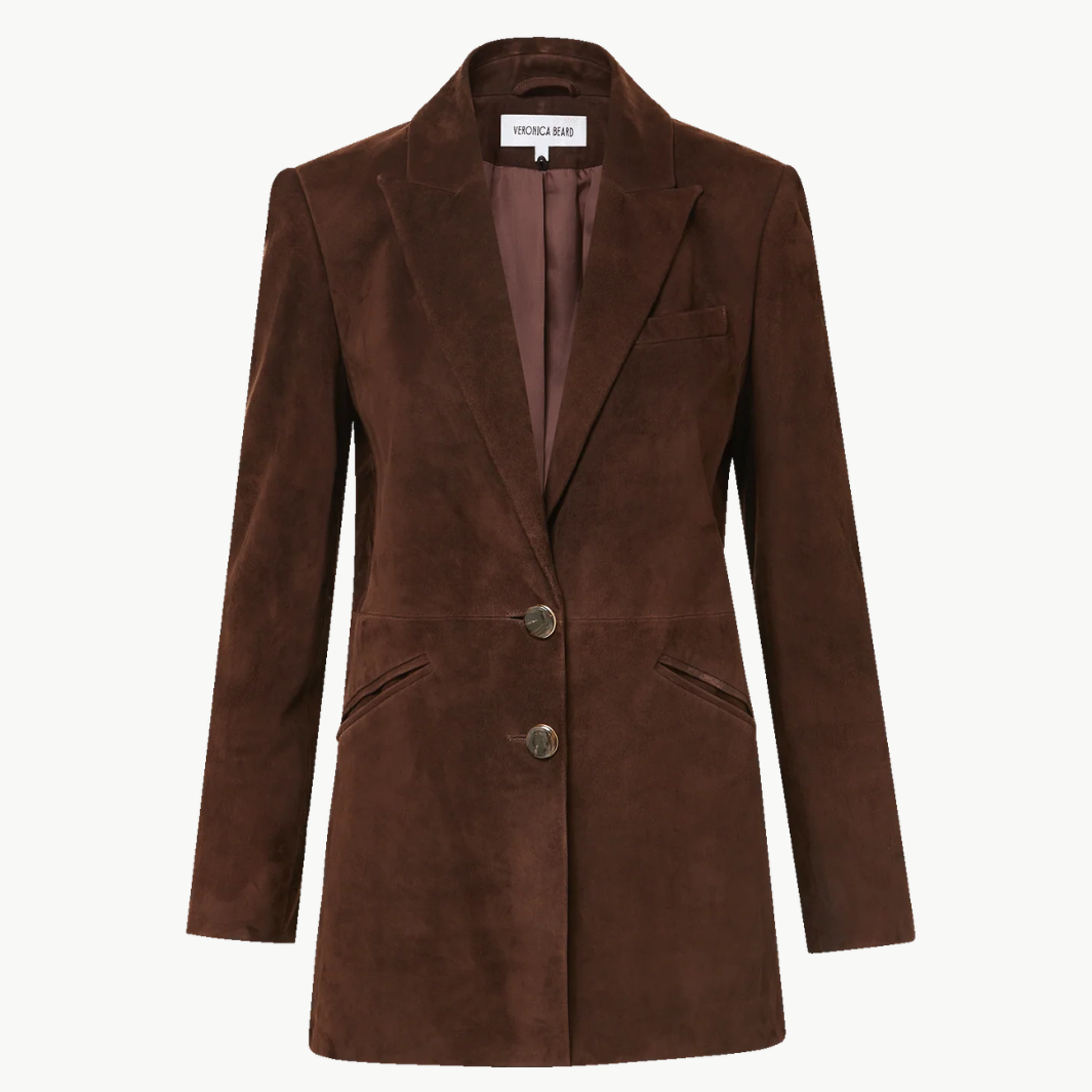 Maci Suede Dickey Jacket