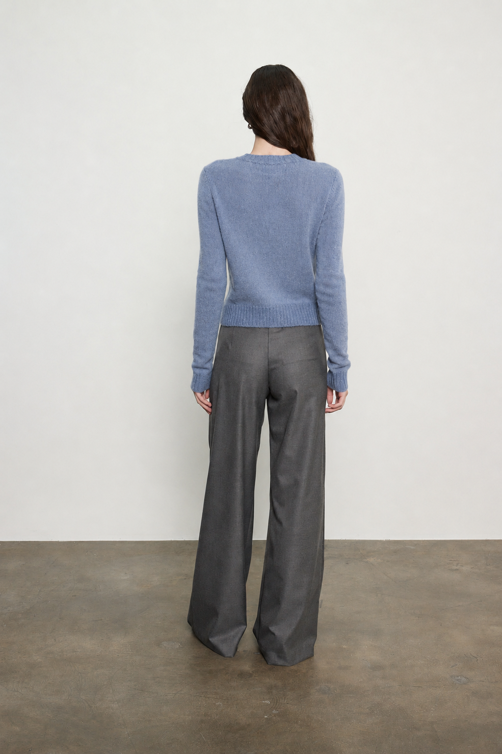 Cashmere Shrunken Crew