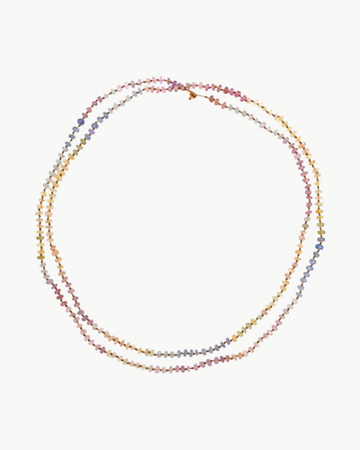 LONG LEI IN PASTEL SAPPHIRE