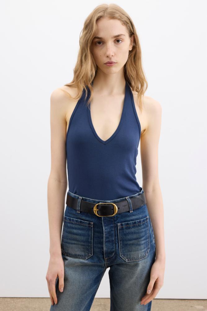 Nili Lotan Britt Halter Top at Romi Boutique