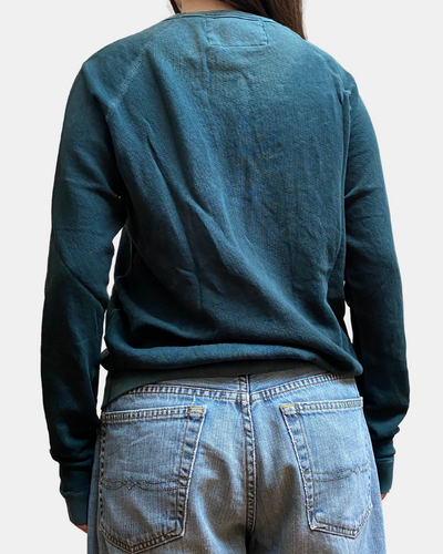 LUCKY RABBITS SWEATSHIRT IN GREENSHROOMS