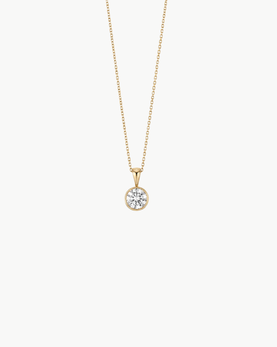 Emerson Stone Solstice Grand Bezel Diamond Necklace at Romi Boutique