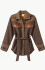 Me369 KIARA BELTED JACKET at Romi Boutique