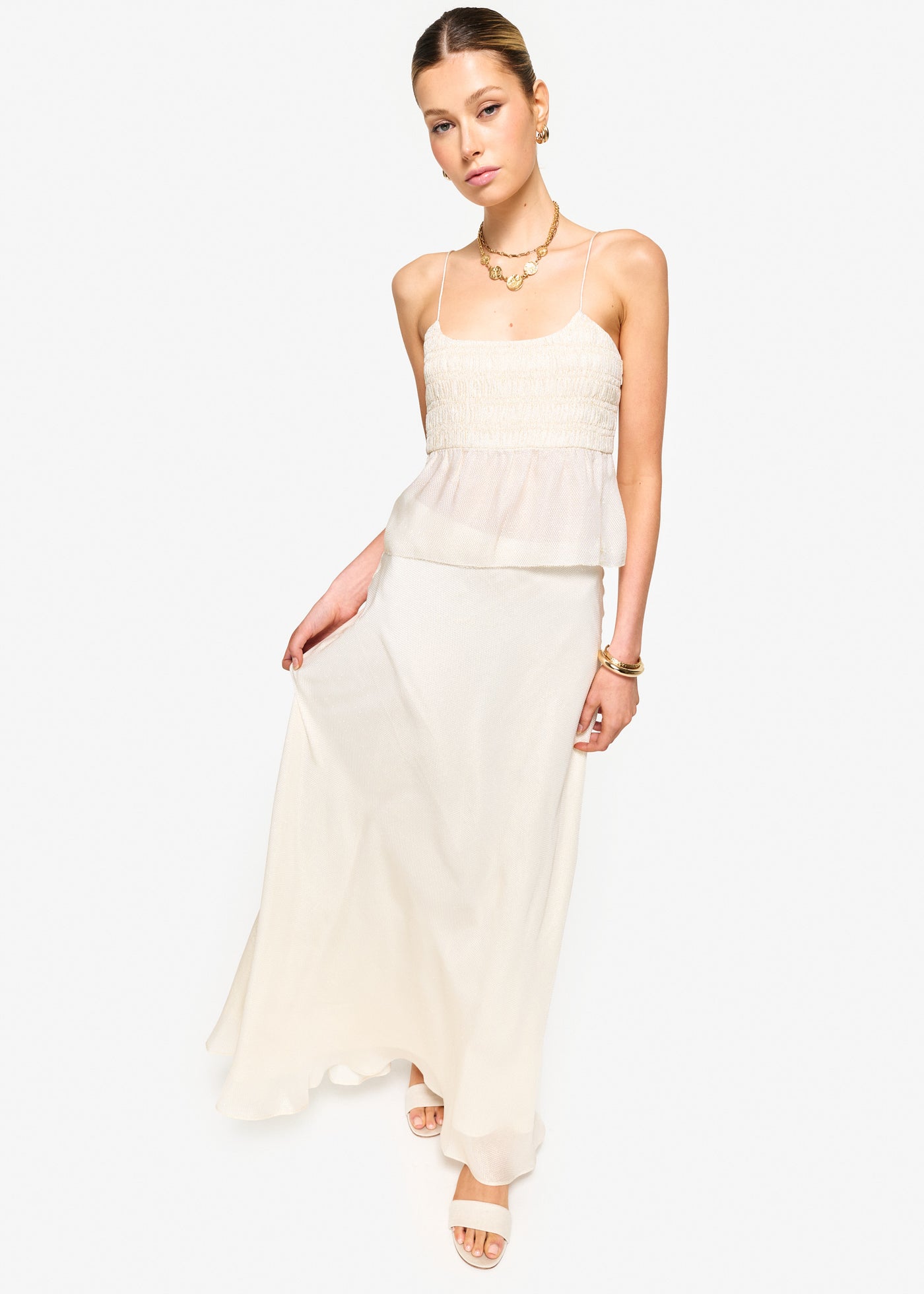 JAYNA SKIRT IN CREAM