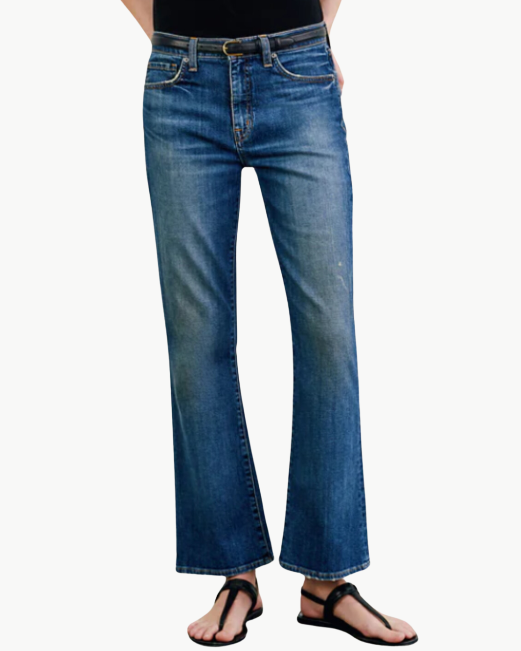 Nili Lotan BOOT CUT JEAN at Romi Boutique
