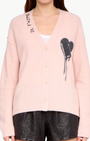 Zadig & Voltaire MIRKAZ CASHMERE CARDIGAN at Romi Boutique