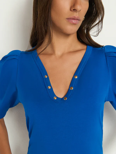 NAHAL TOP IN SAPPHIRE - Romi Boutique