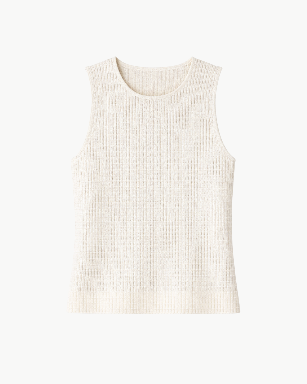 Minnie Rose LINEN COTTON BLEND TANK at Romi Boutique