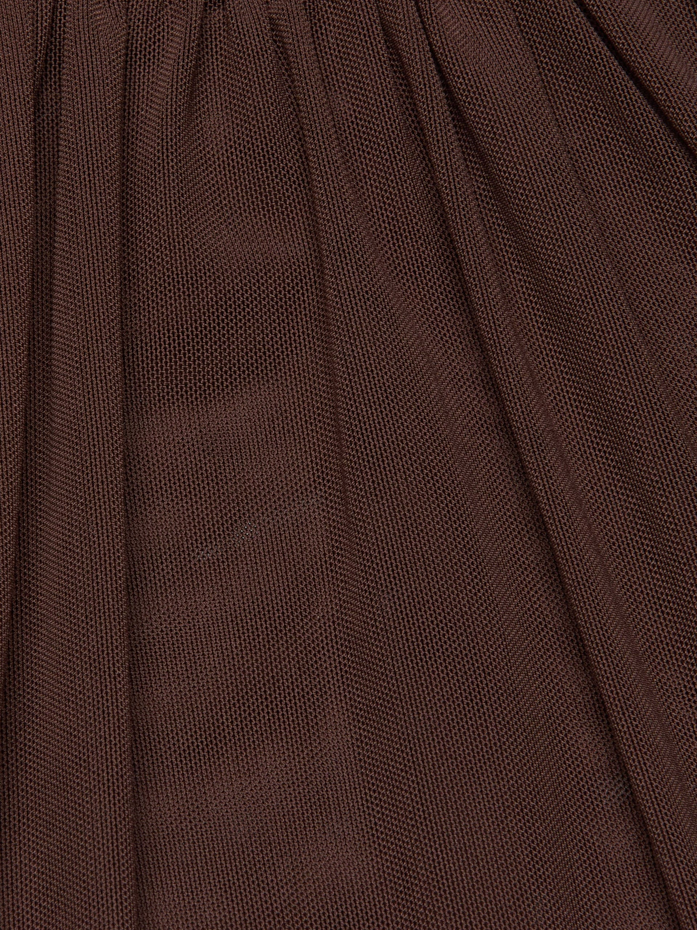 GWENDOLYN MESH BODYSUIT IN CHOCOLATE