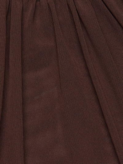 GWENDOLYN MESH BODYSUIT IN CHOCOLATE