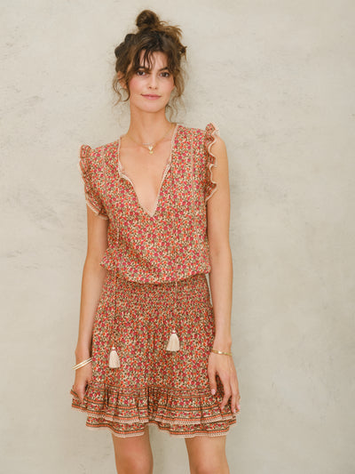 LANEY PRINT DRESS IN MULTI