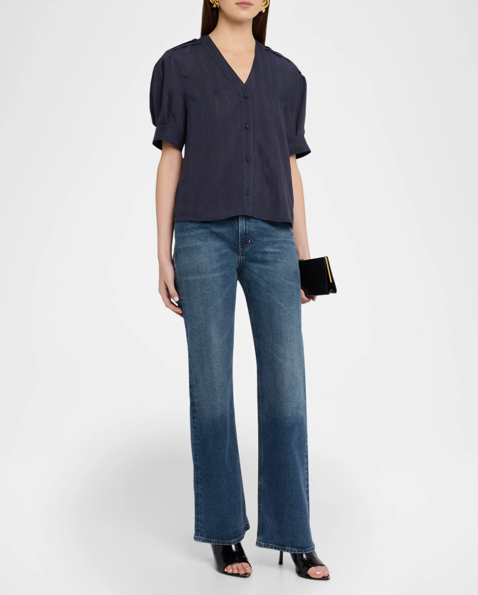 Rag & Bone Taylor Shirt at Romi Boutique