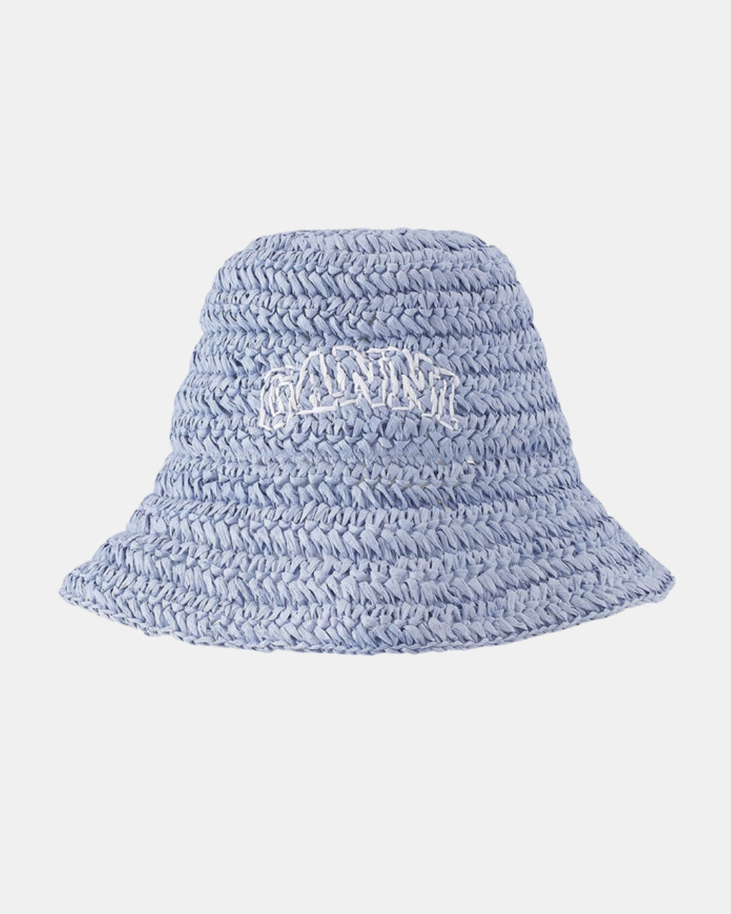 SUMMER STRAW HAT IN BABY BLUE - Romi Boutique