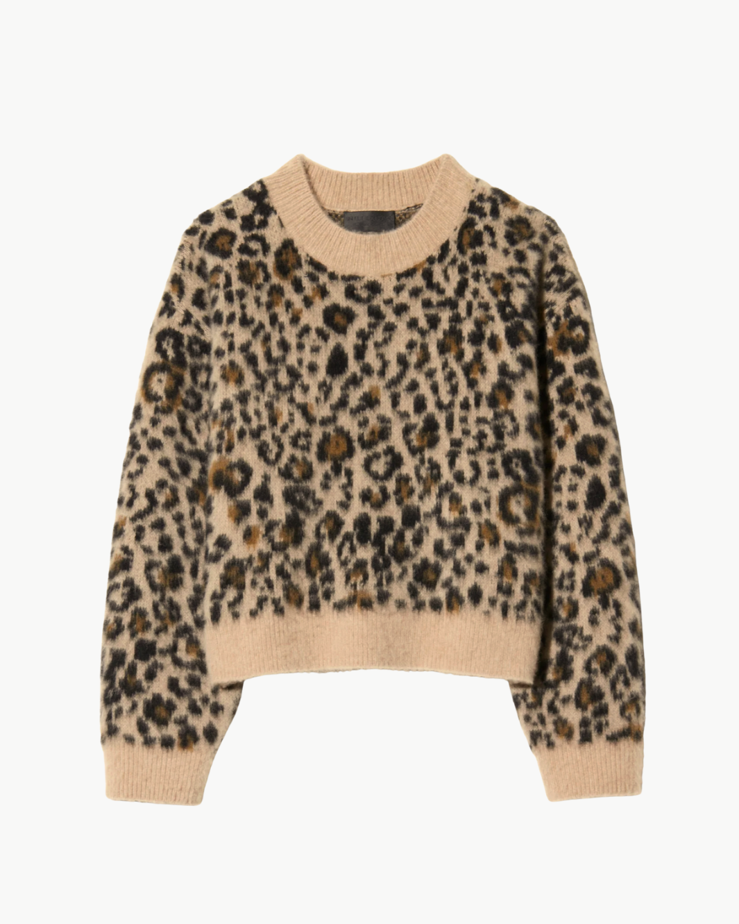 ZAMIRA SWEATER IN CAMEL LEOPARD - Romi Boutique
