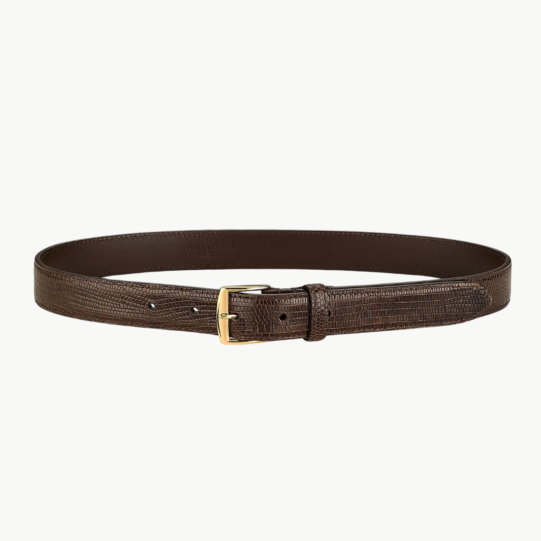 Sloane Croc-Embossed Belt