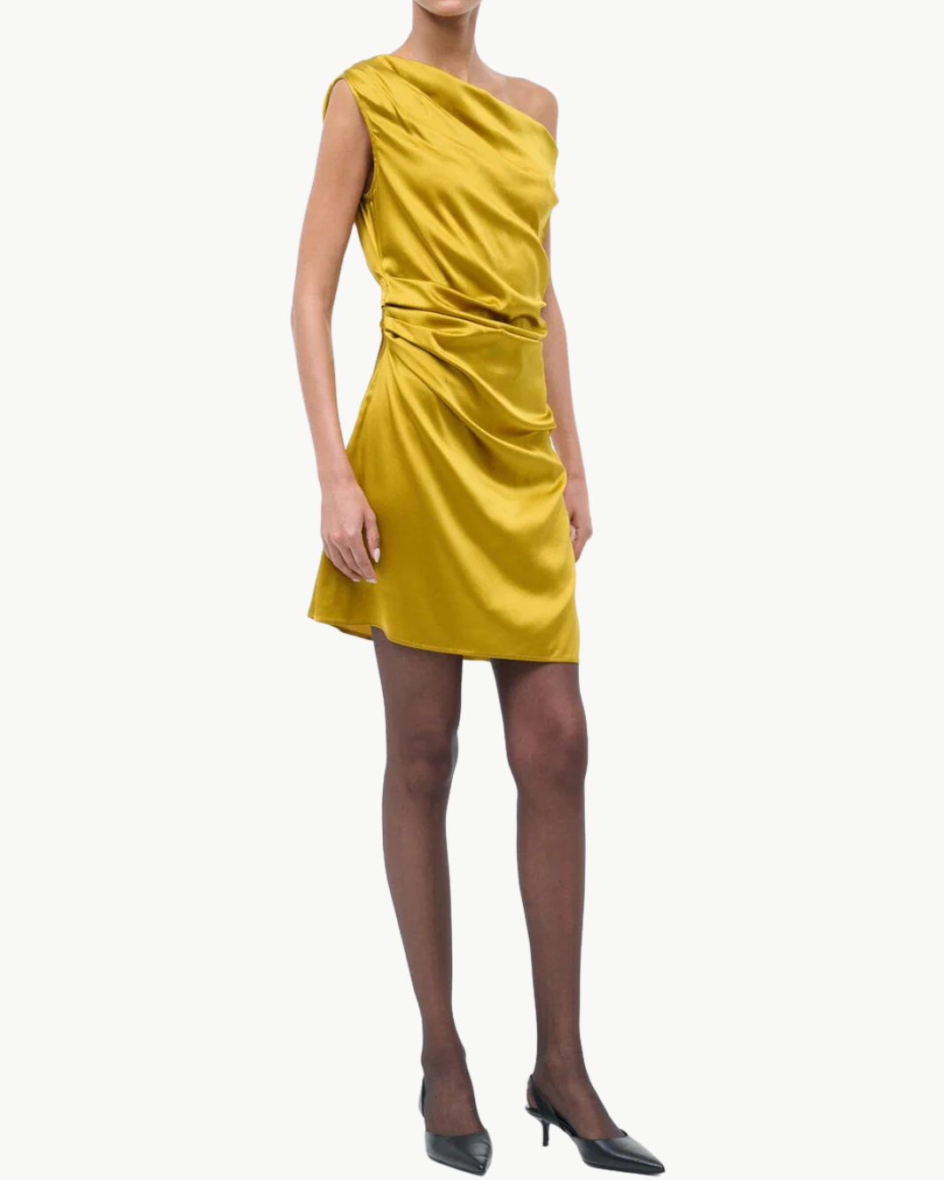 MINI PHARE DRESS IN TURMERIC