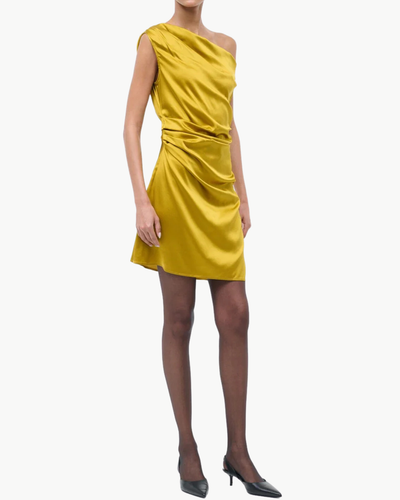 MINI PHARE DRESS IN TURMERIC