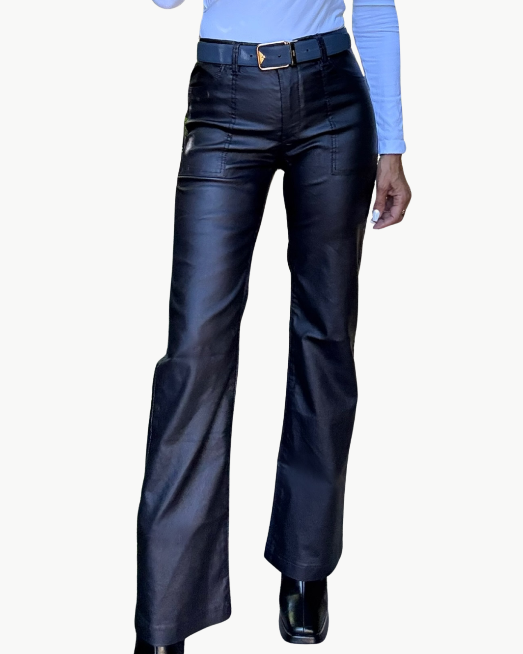 Bevy Flog Romi Vegan Pant at Romi Boutique