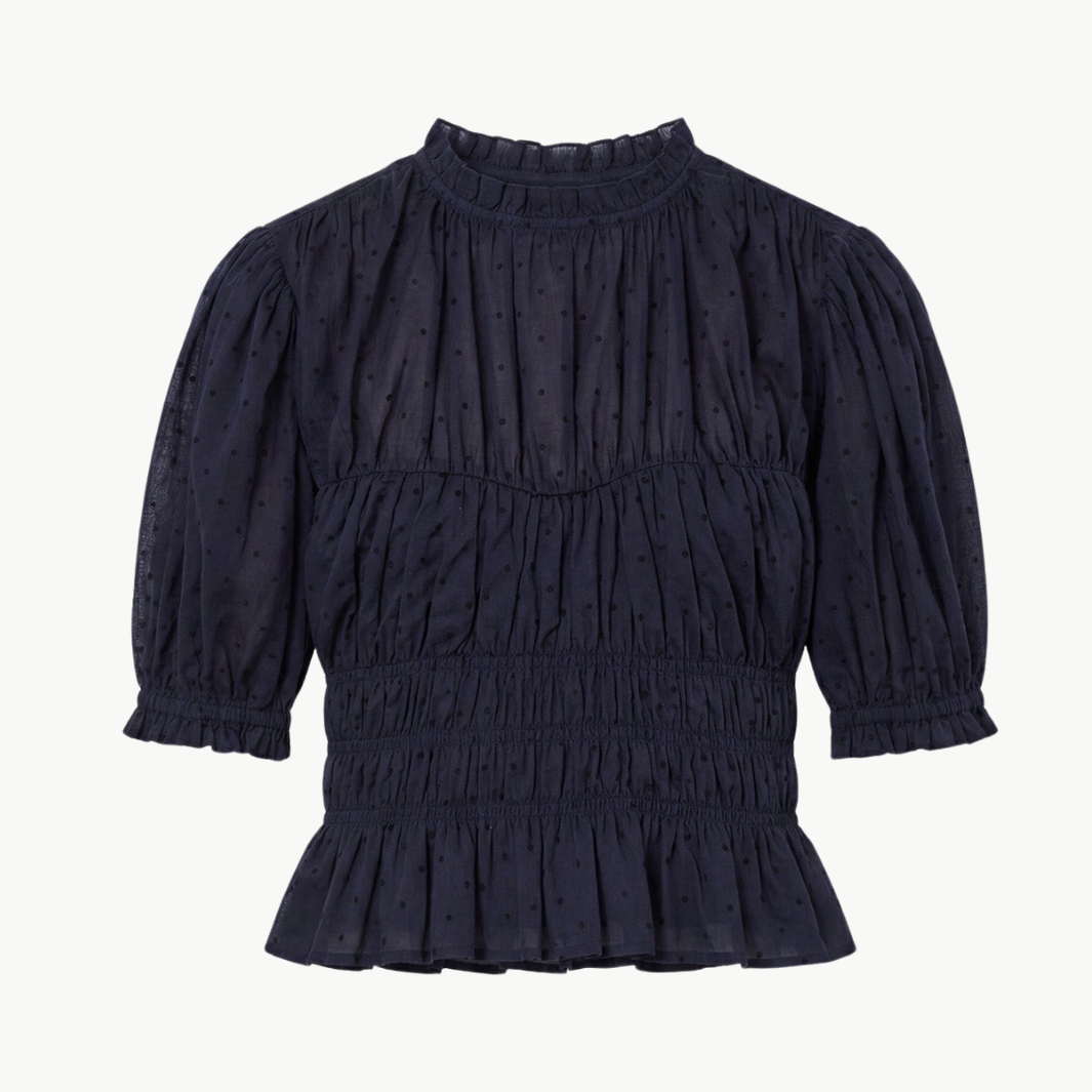 Rae Short Sleeve Cotton Top