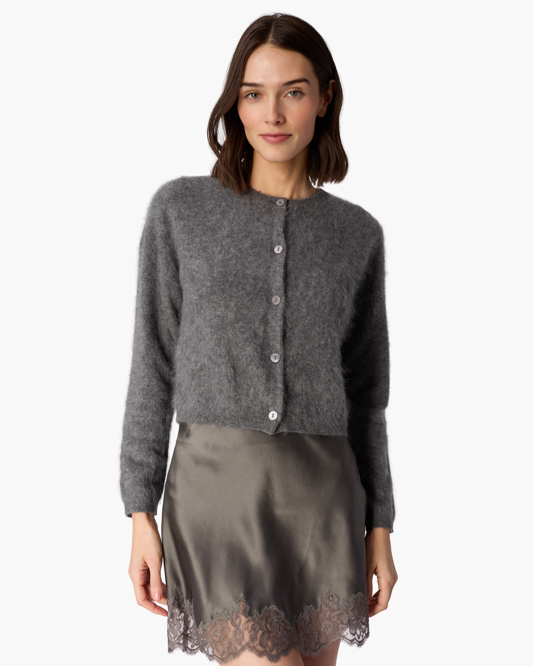 Rogers Silk Mini Skirt