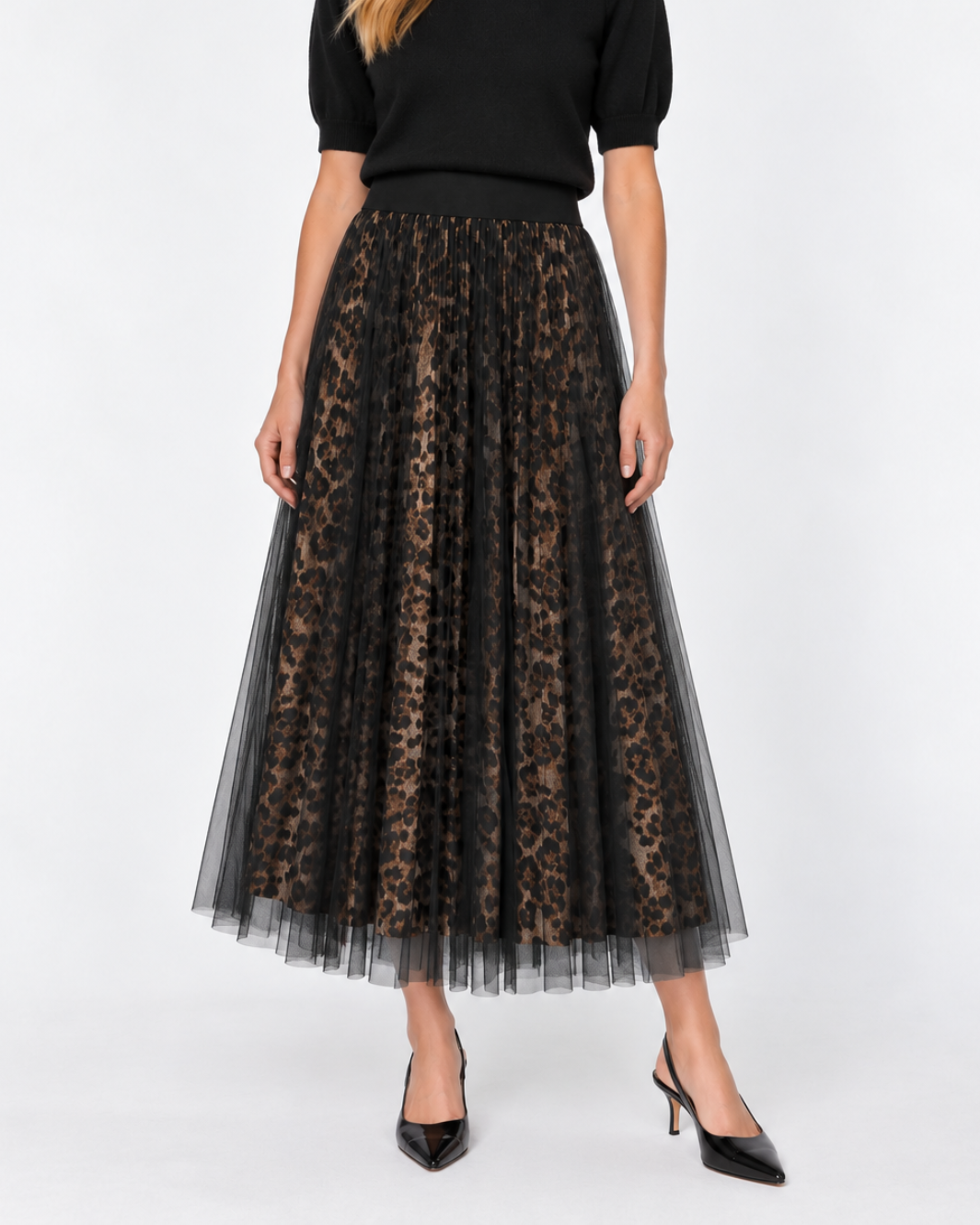 Loyd/Ford Triple Layer Mesh Skirt at Romi Boutique