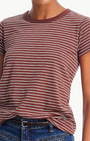 Rag & Bone THE SLUB STRIPED TEE at Romi Boutique
