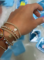 Alexa Leigh ESTHER BRACELET IN GOLD at Romi Boutique