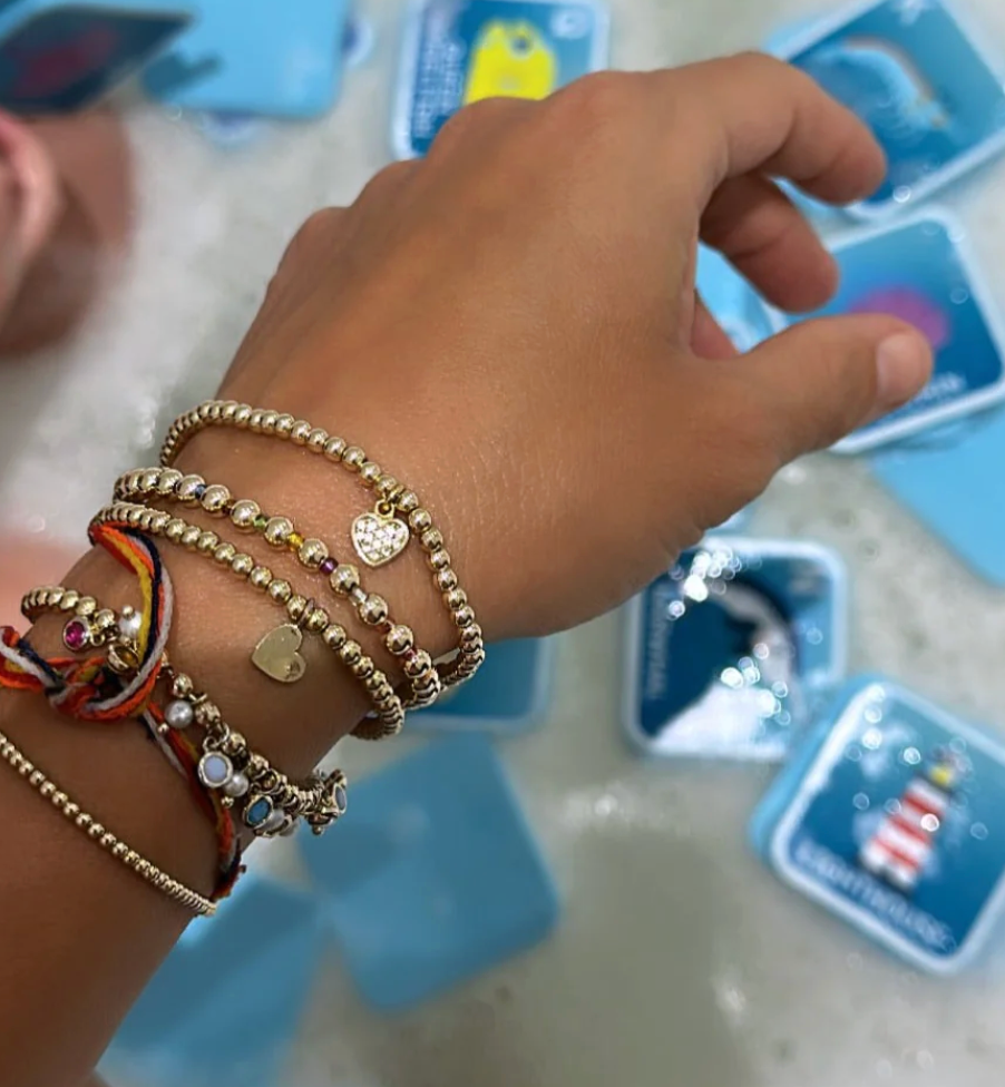 Alexa Leigh ESTHER BRACELET IN GOLD at Romi Boutique