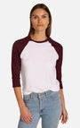 Michael Lauren Katya Raglan Tee at Romi Boutique