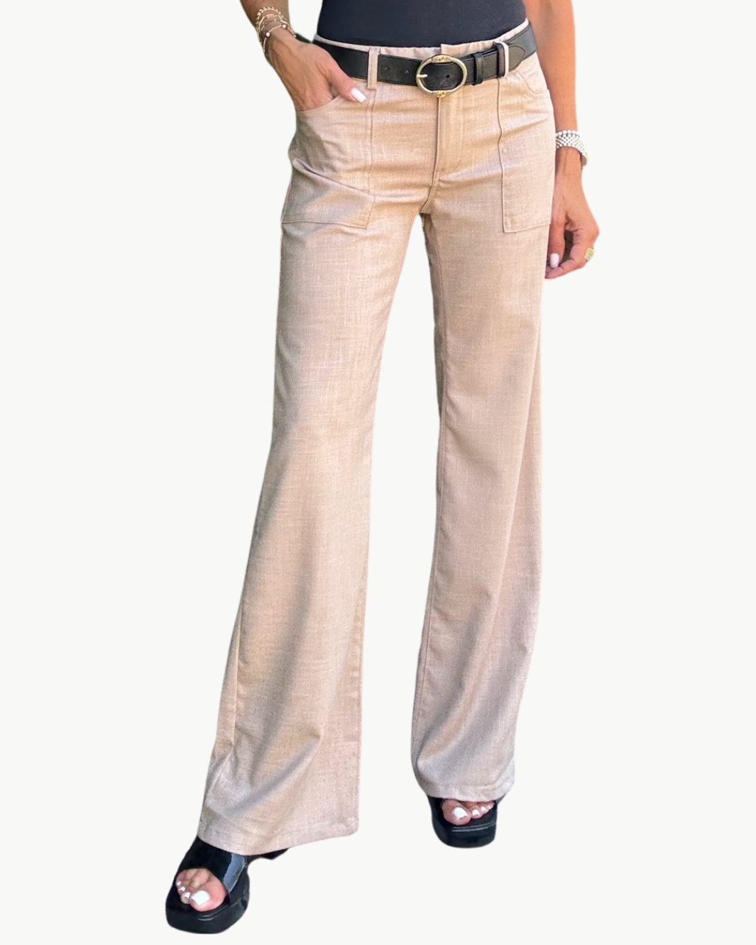 Bevy Flog Christi Pant at Romi Boutique