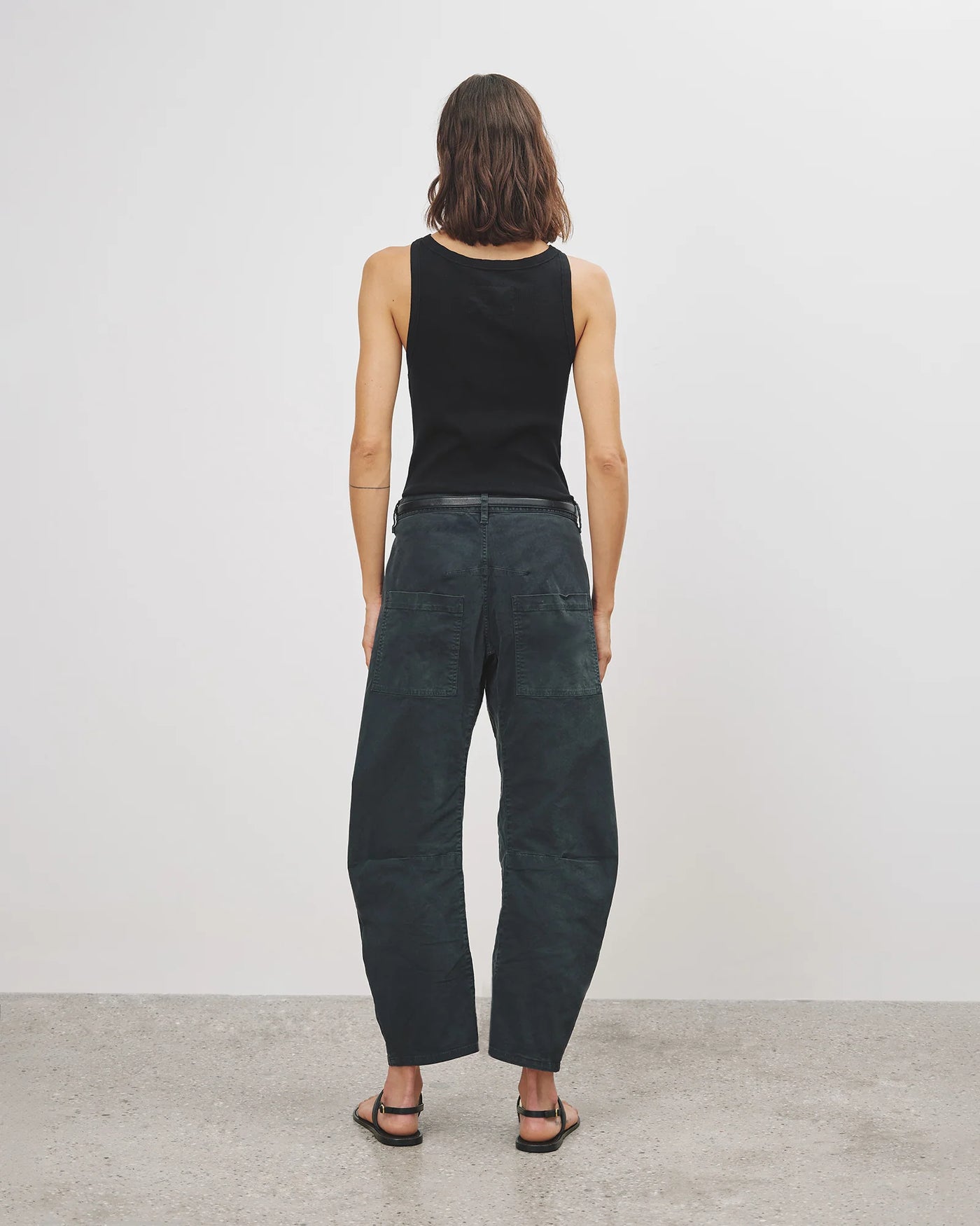 SHON PANT IN CARBON - Romi Boutique