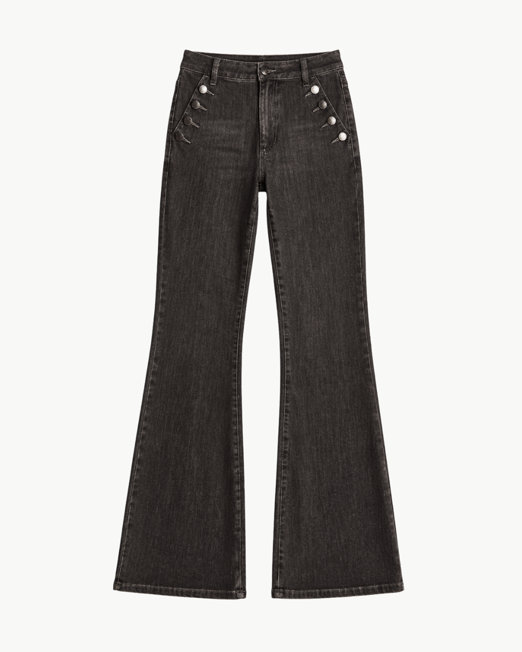 Ramy Brook Helena High-Rise Flare Jean at Romi Boutique