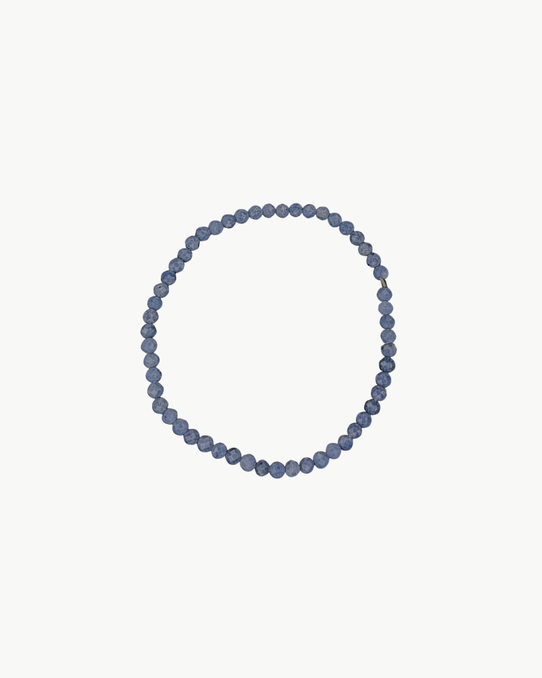 SKINNY SEMIPRECIOUS BRACELET IN CHARCOAL