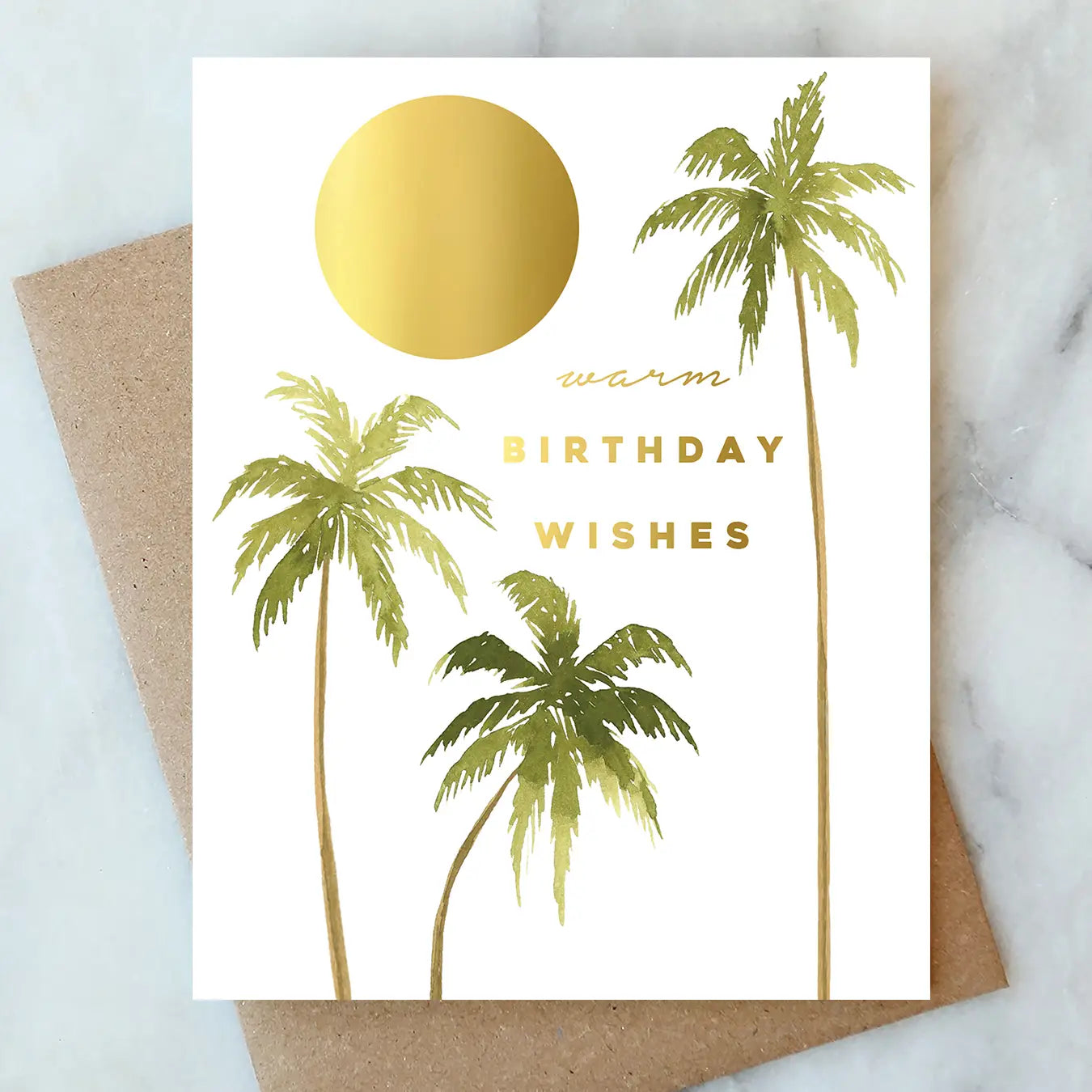 Abigail Jayne Design Golden Sun Birthday Greeting Card at Romi Boutique