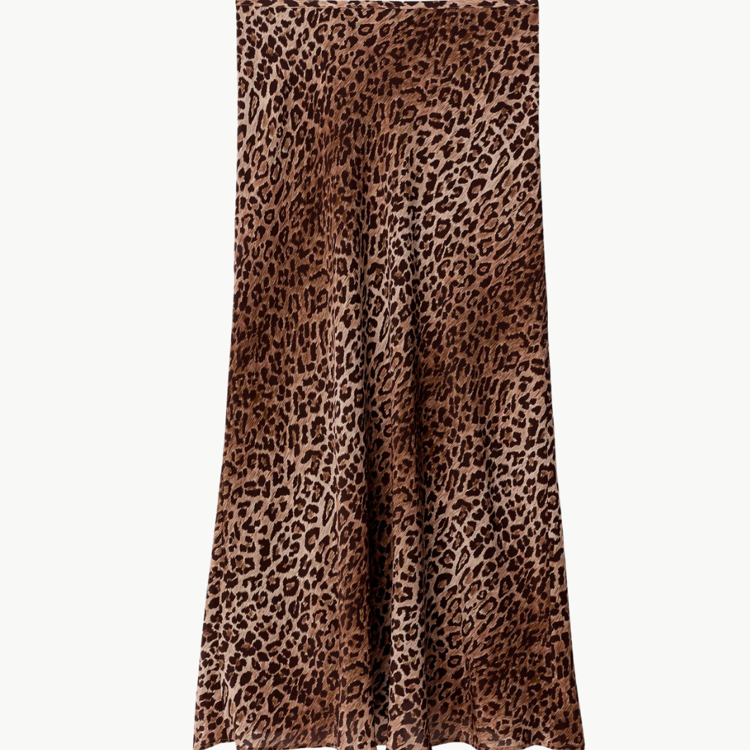 Kelly Silk Midi Skirt