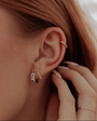 Romi Daphne Tea Cup Hoops at Romi Boutique