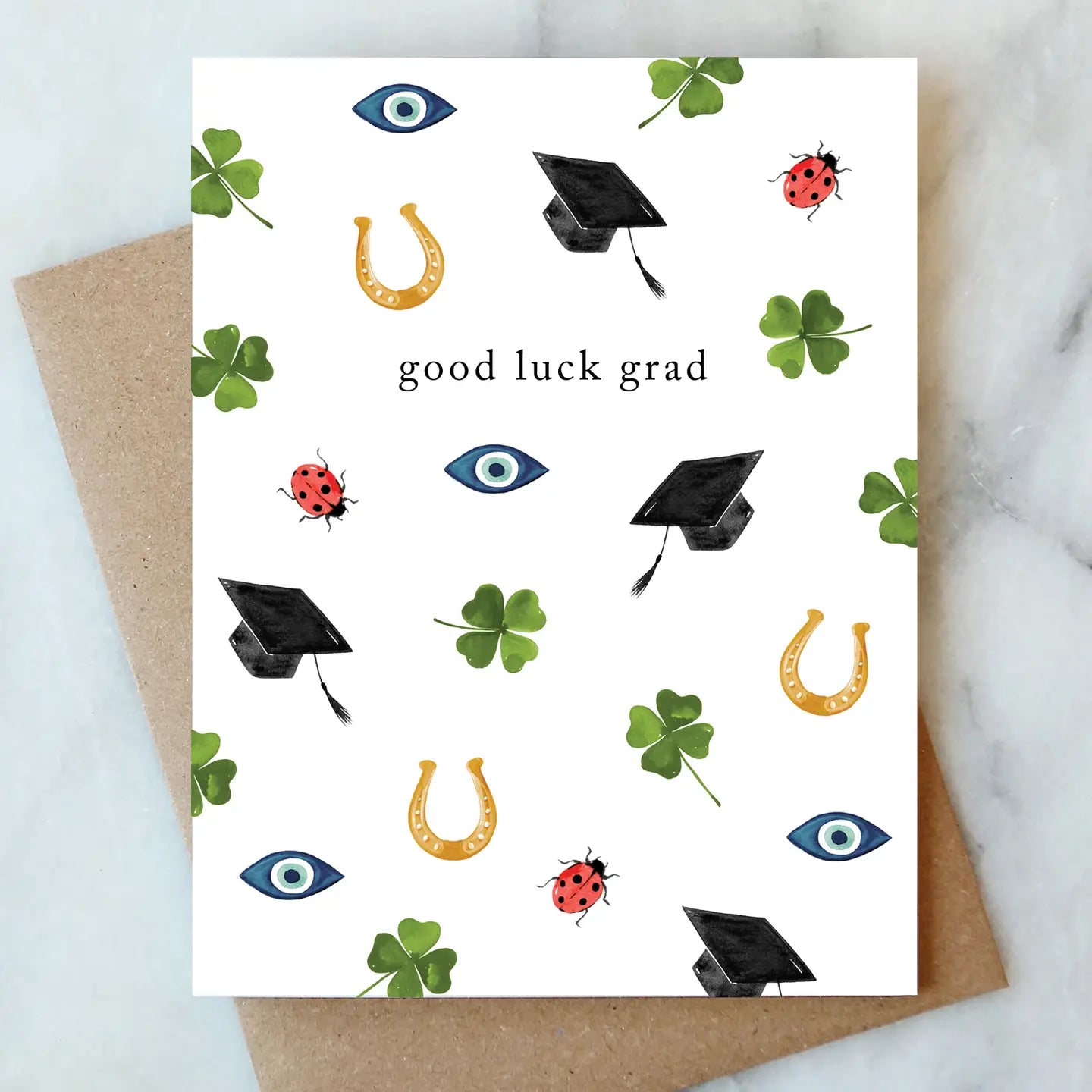 Abigail Jayne Design Lucky Graduation Greeting Card at Romi Boutique