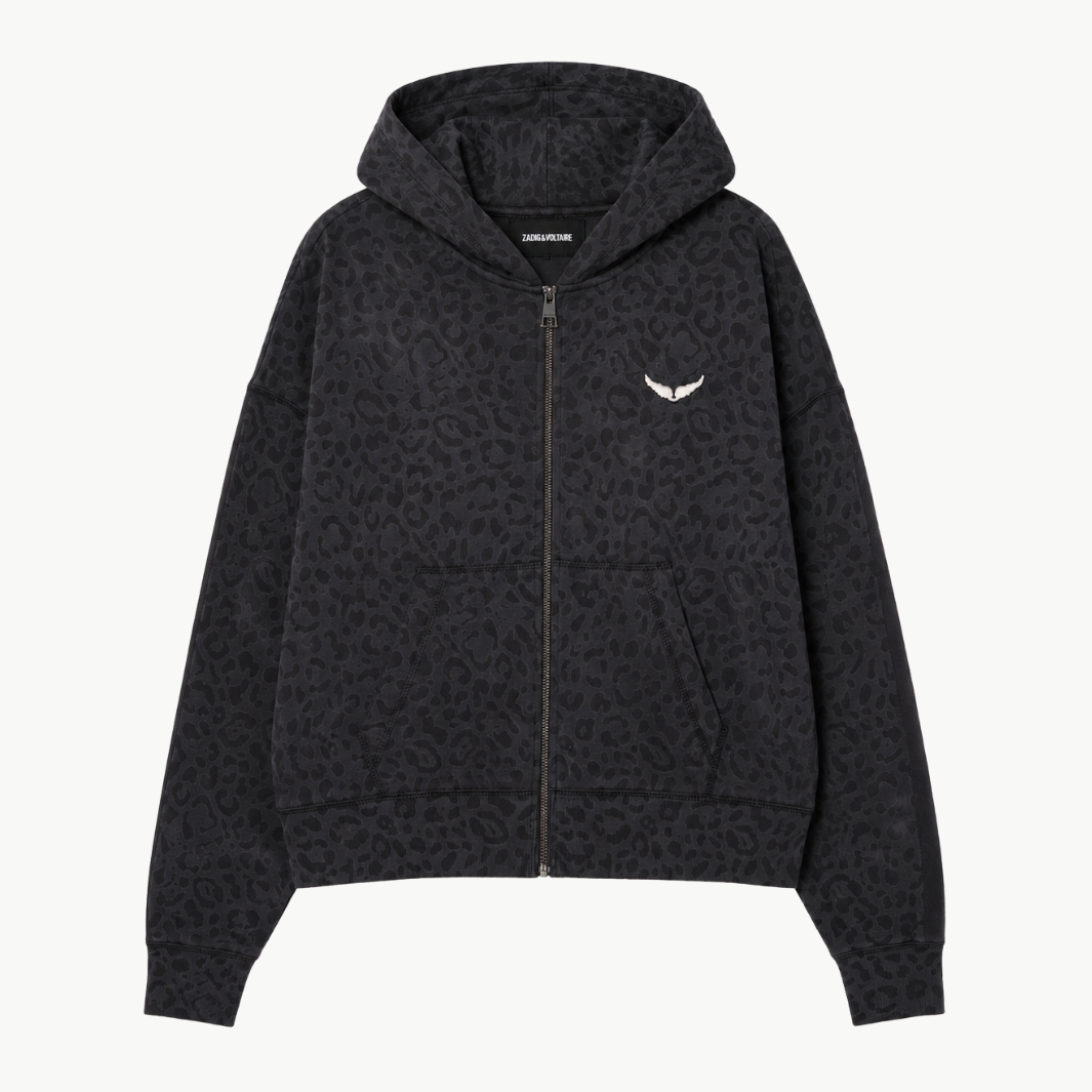 Swee Zip Mo Animalier Sweater
