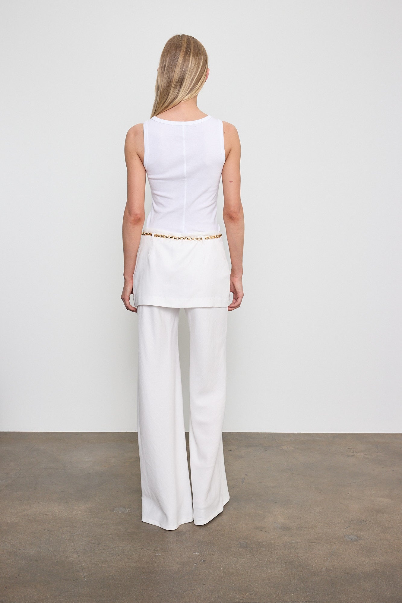 Enza Costa Supima Cotton Scoop Tank at Romi Boutique