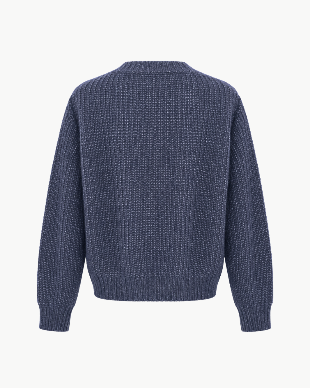 Autumn Cashmere Raglan Links Stitch Stripe Crew at Romi Boutique