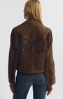 Nili Lotan Eloi Suede Jacket at Romi Boutique