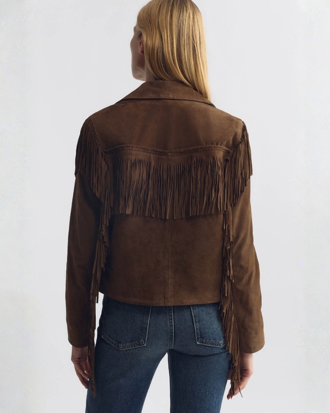 Nili Lotan Eloi Suede Jacket at Romi Boutique
