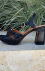 CHIE MIHARA KELOCA SANDAL IN BLACK JEEP at Romi Boutique