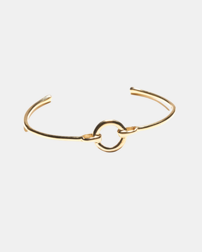 BEAU CUFF IN BRASS - Romi Boutique