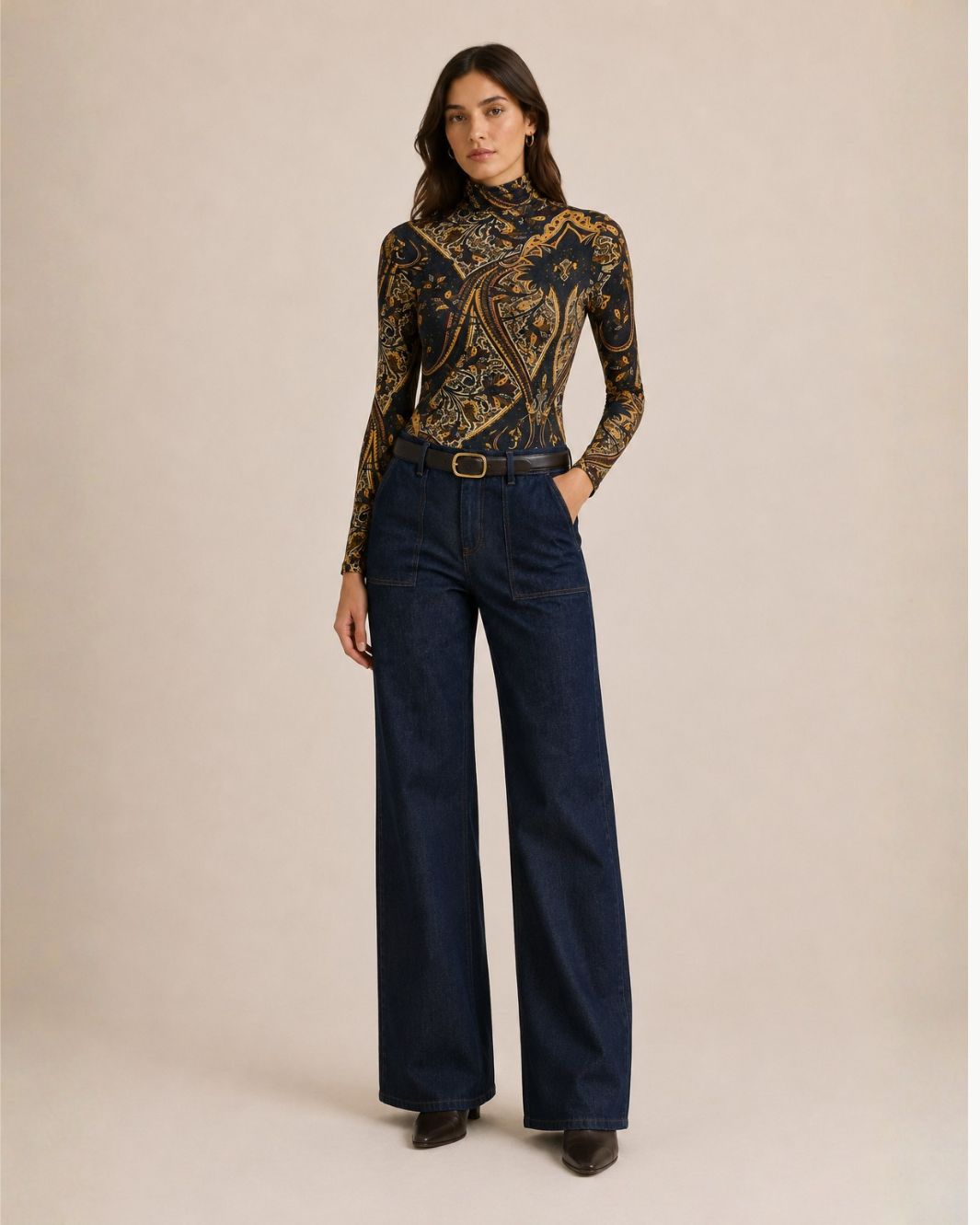 Aurelia Long Sleeve Jersey Top